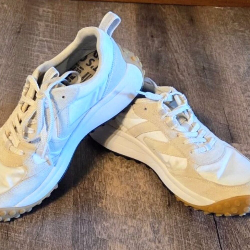 KEEN Women's KS86 Lea 1029769 Comfort Sneakers, Birch/Star White, Womens 9